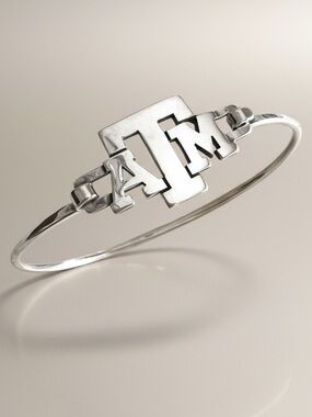 James Avery Texas A&M aTm Aggie bangle bracelet